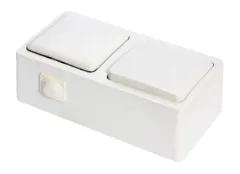 Nead Murat Sıva Üstü Anahtar+Kapaklı Top.Priz