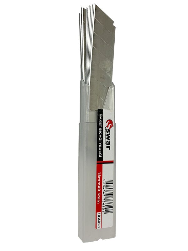 Maket Bıçağı Yedeği 18 mm x 0.5 mm