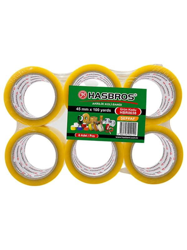 Hasbros Akrilik Koli Bandı 45mm x 100 m