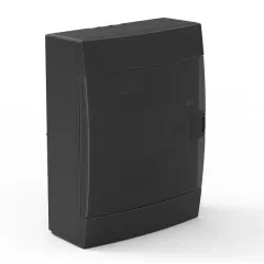 Horoz 16'Lı Sigorta Kutusu Sıva Üstü Siyah