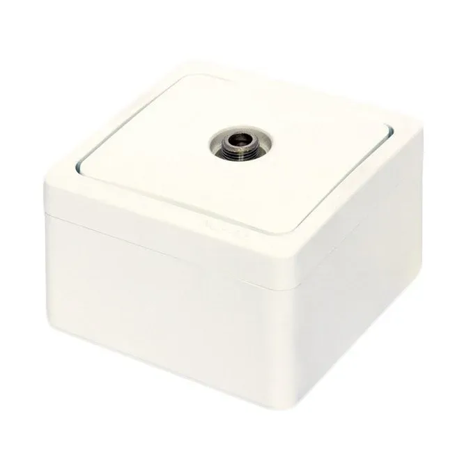 Nead Murat Sıva Üstü Tekli Uydu Sat Priz (Geçişli-Sonlu)