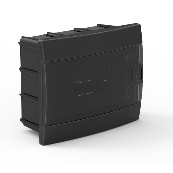 Horoz 8'Li Sigorta Kutusu Sıva Altı Siyah