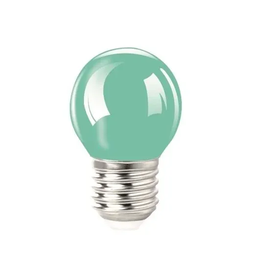Ecolite Color Bulb 1w Led P45 Gece Ampulü Yeşil 25.000 H