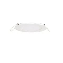K2 6w 510 Lümen Beyaz Gövde Yuvarlak Slim Led Panel