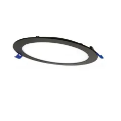 K2 12w 1020 Lümen Siyah Gövde Yuvarlak Slim Led Panel