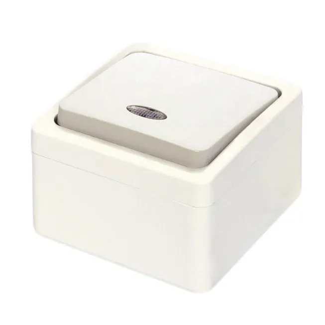 Nead Murat Sıva Üstü Işıklı Light Anahtar