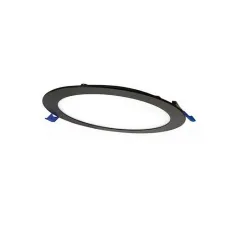 K2 6w 510 Lümen Siyah Gövde Yuvarlak Slim Led Panel