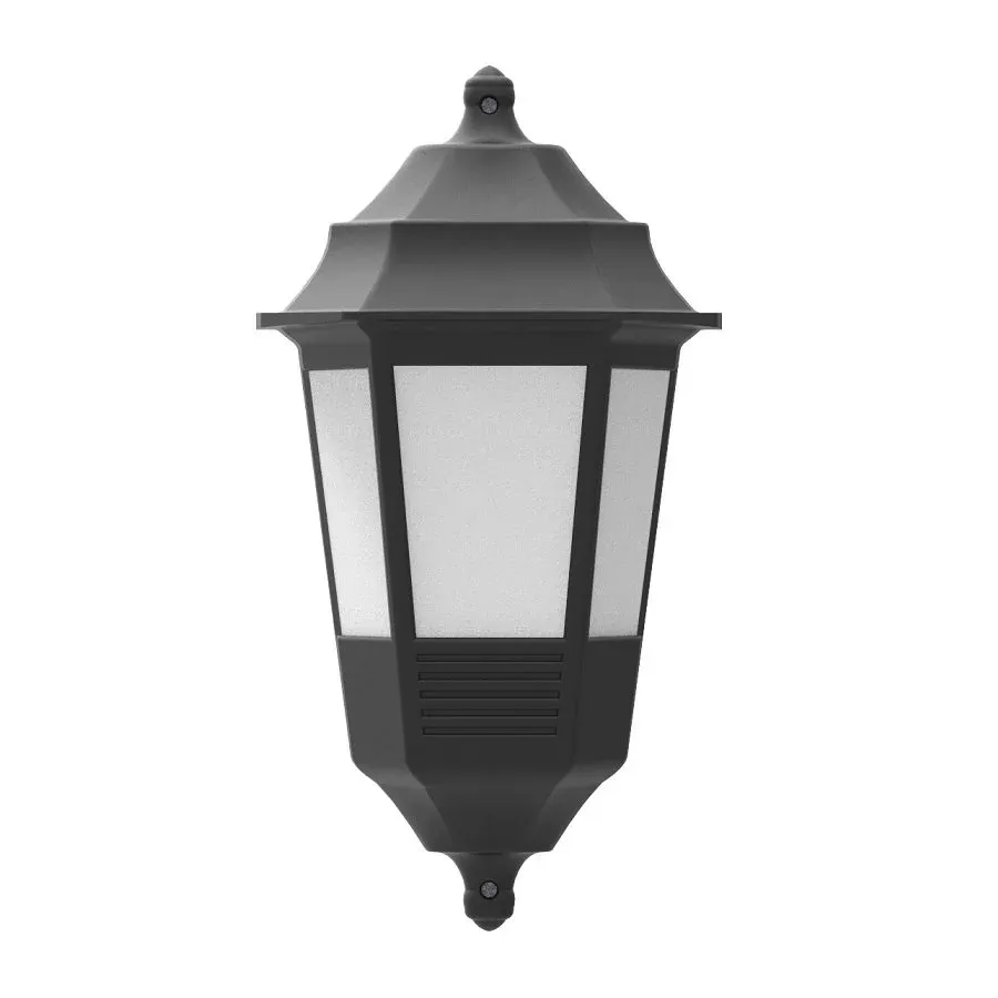 Horoz Bahçe Aydınlatması Begonya 4 Aplik Siyah Ip44 E27