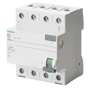 Siemens Trifaze 3 Faz+Nötr Hata Akımı Koruma Anahtarı 300 Ma
