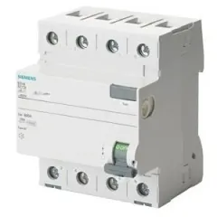 Siemens Trifaze 3 Faz+Nötr Hata Akımı Koruma Anahtarı 300 Ma