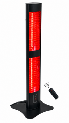 Ardonat Halogen Tower Twin Pro Isıtıcı 2000W+2000W Uzaktan Kumandalı Dikey Halojen Isıtıcı