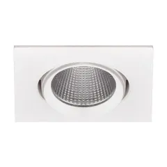 Lamptime Downlight S.a. Kare Beyaz Gövde 3000k