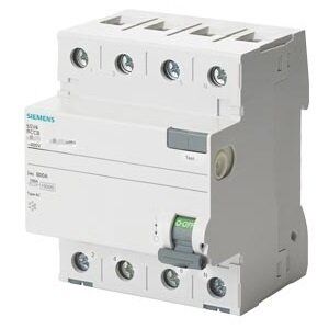 Siemens Trifaze 3 Faz+Nötr Hata Akımı Koruma Anahtarı 30 Ma