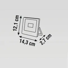 K2 20w 1800 Lümen Ip65 Viyana Smd Led Projektör