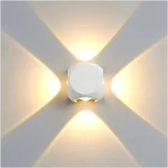 K2 4w Abs Kare Star Led Aplik