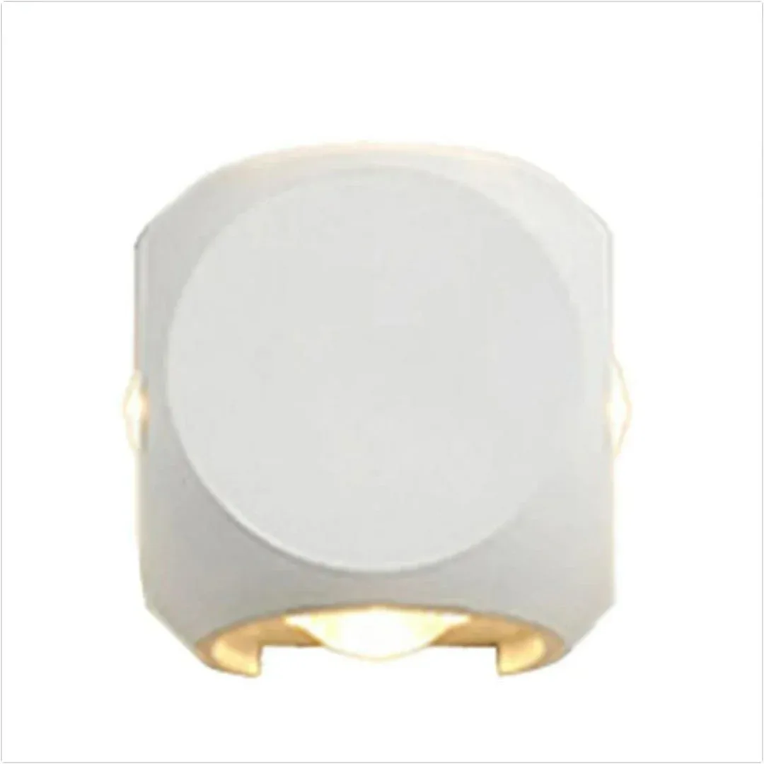 K2 4w Abs Kare Star Led Aplik