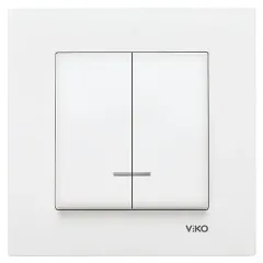 Viko Karre / Meridian Işıklı Komütatör (Çerçeve Hariç)