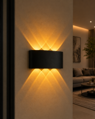 Modern Dekoratif 10W Çift Yönlü Duvar Aydınlatma Led Aplik