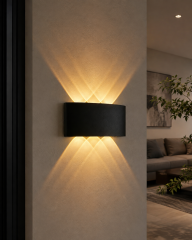 Modern Dekoratif 10W Çift Yönlü Duvar Aydınlatma Led Aplik