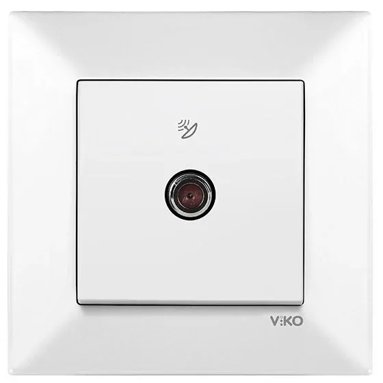 Viko Karre / Meridian Uydu Prizi F Konnektörlü Sonlu (Çerçeve Hariç)