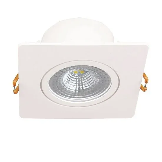 K2 5w 450 Lümen Beyaz Gövde Smd Downlight Led Kare Sıva Altı Armatür