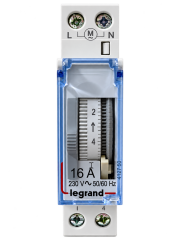 Legrand 412790 Sigorta Tipi Analog Zaman Saati 16A 230V