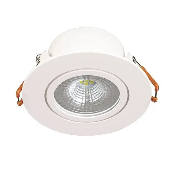 K2 5W 450 Lümen Beyaz Gövde Smd Downlight Led Yuvarlak Sıva Altı Armatür