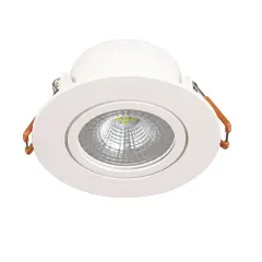 K2 5W 450 Lümen Beyaz Gövde Smd Downlight Led Yuvarlak Sıva Altı Armatür