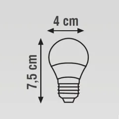 K2 5w E27 Ledli Top Ampul(a45)