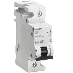 Siemens 10 Ka C Tipi Bir Fazlı Otomotik Sigorta