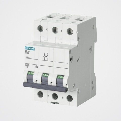 Siemens 6 Ka C Tipi Üç Fazlı Anahtarlı Otomatik Sigortalar