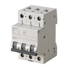 Siemens 5Sl Classic 6 Ka C Tipi Üç Fazlı Anahtarlı Otomatik Sigorta