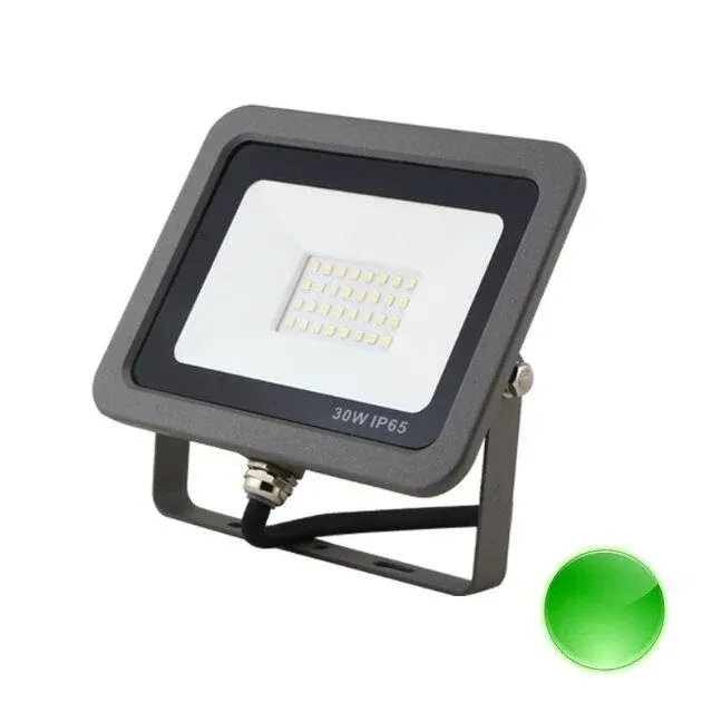 Ecolite Led Projektör 30w Yeşil Işık Ip65 Suya Dayanıklı