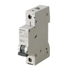 Siemens 5Sl Classic 6 Ka C Tipi Bir Fazlı Anahtarlı Otomatik Sigorta