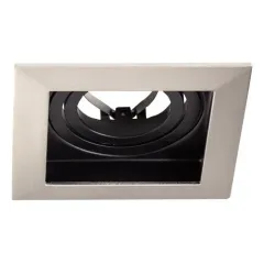 Lamptime Led Downlight Kare Siyah
