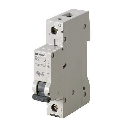 Siemens 5Sl Classic 6 Ka B Tipi Bir Fazlı Anahtarlı Otomatik Sigorta