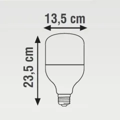 K2 50w E27 Led T Ampul Dob