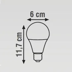 K2 8w E27 Led Ampul