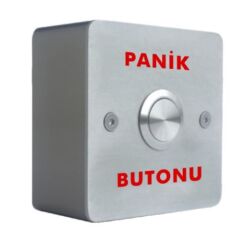 Paslanmaz Panik Çıkış Butonu Çift Kontak