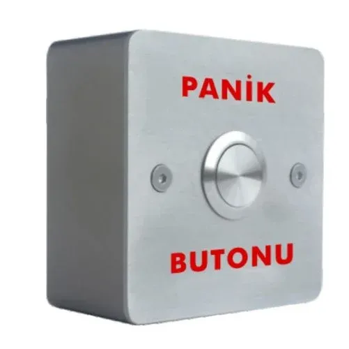 Paslanmaz Panik Çıkış Butonu Tek Kontak