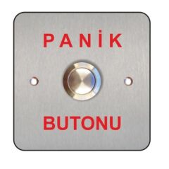 Paslanmaz Panik Çıkış Butonu Çift Kontak (Yeşil,Kırmızı)
