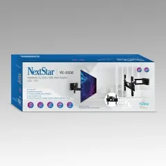 Next Televizyon Askı Aparatı Next Duvar Tipi Hareketli Üç Kollu Kilitli 22-43 Inch