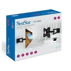 Next Televizyon Askı Aparatı Next Duvar Tipi Hareketli Üç Kollu 22-40 Inch