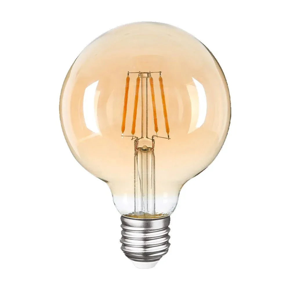 Heka Led Fılament Rustic Bulb E27 6w 2500k