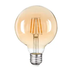 Heka Led Fılament Rustic Bulb E27 6w 2500k