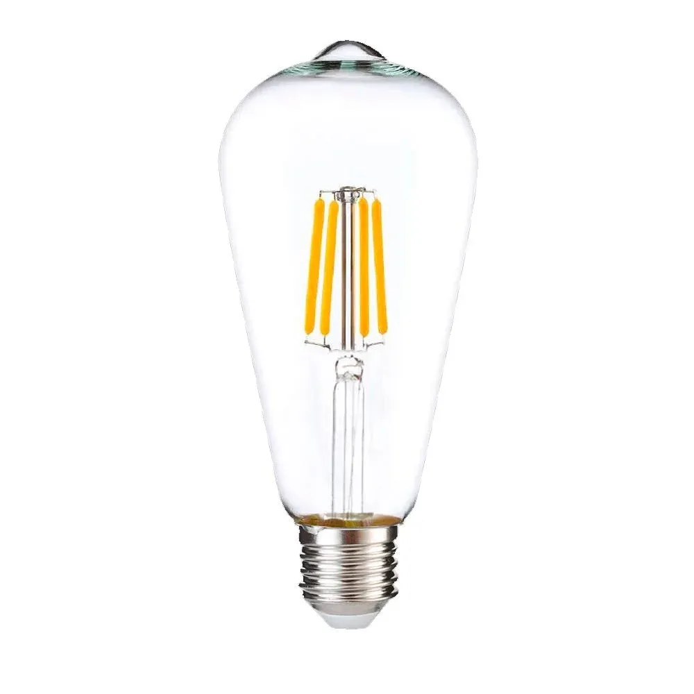 Heka Led Fılament Rustic Bulb E27 6w 2700k