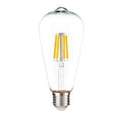 Heka Led Fılament Rustic Bulb E27 6w 2700k
