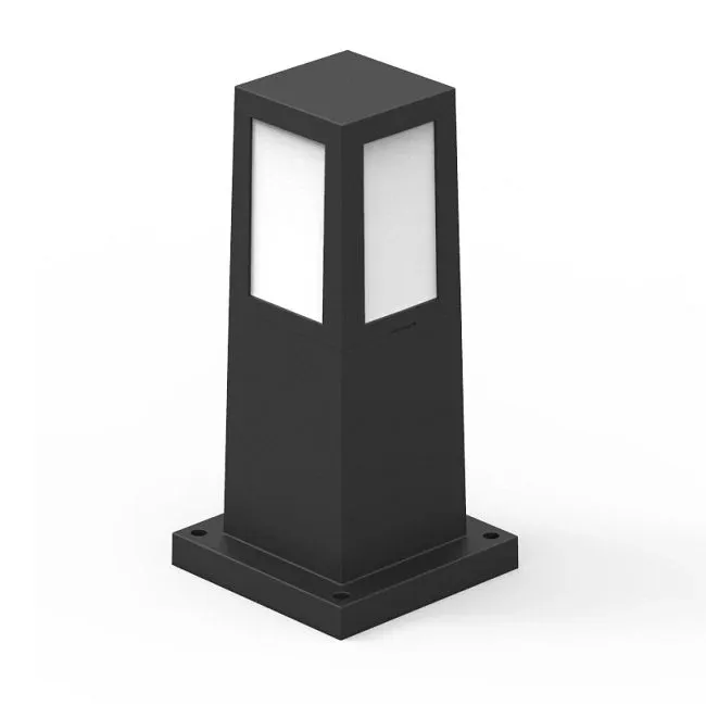 Horoz Bahçe Aydınlatması Çınar 1 Siyah Ip54 E27