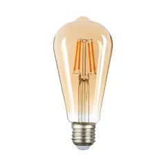 Heka Led Fılament Rustic Bulb E27 6w 2500k