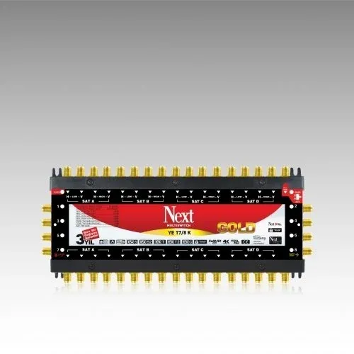 Next YE-17/8 Santral Multiswitch 17 Giriş 8 Çıkış Uydu Dağıtıcı